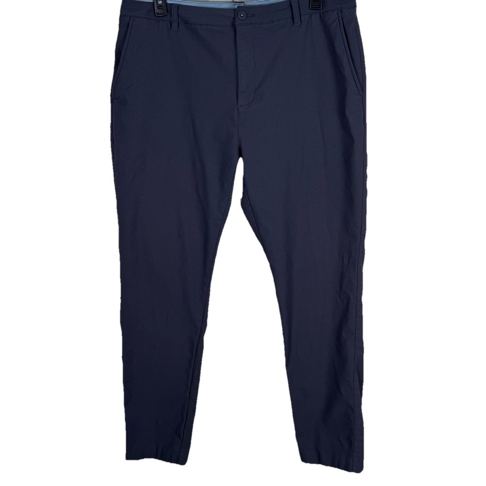 FootJoy FJ Thermo Series Golf Pants Mens 42x34 Gray Blue Performance Stretch